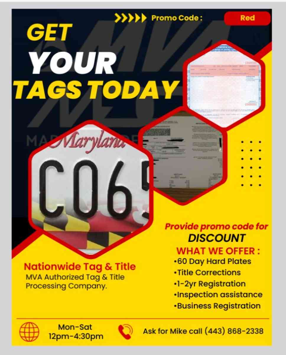 Vehicle Tags and Title Service