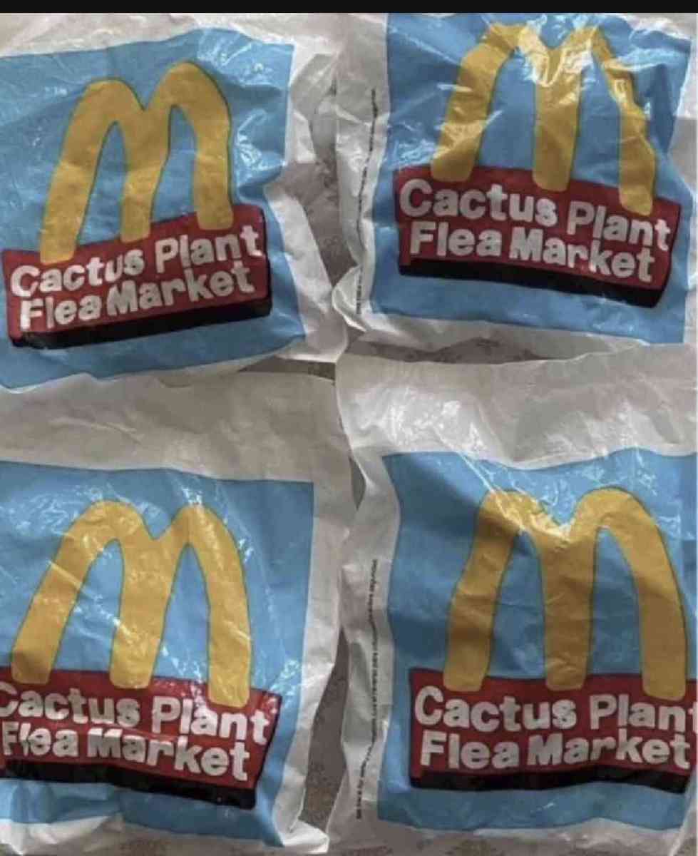 McDonalds Cactus Plant toys - Maspeth, New York - FleaMarketBay