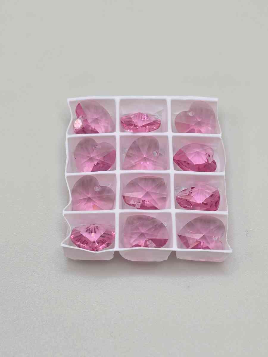 Swarovski Rose Colored Hearts - Bonney Lake, Washington