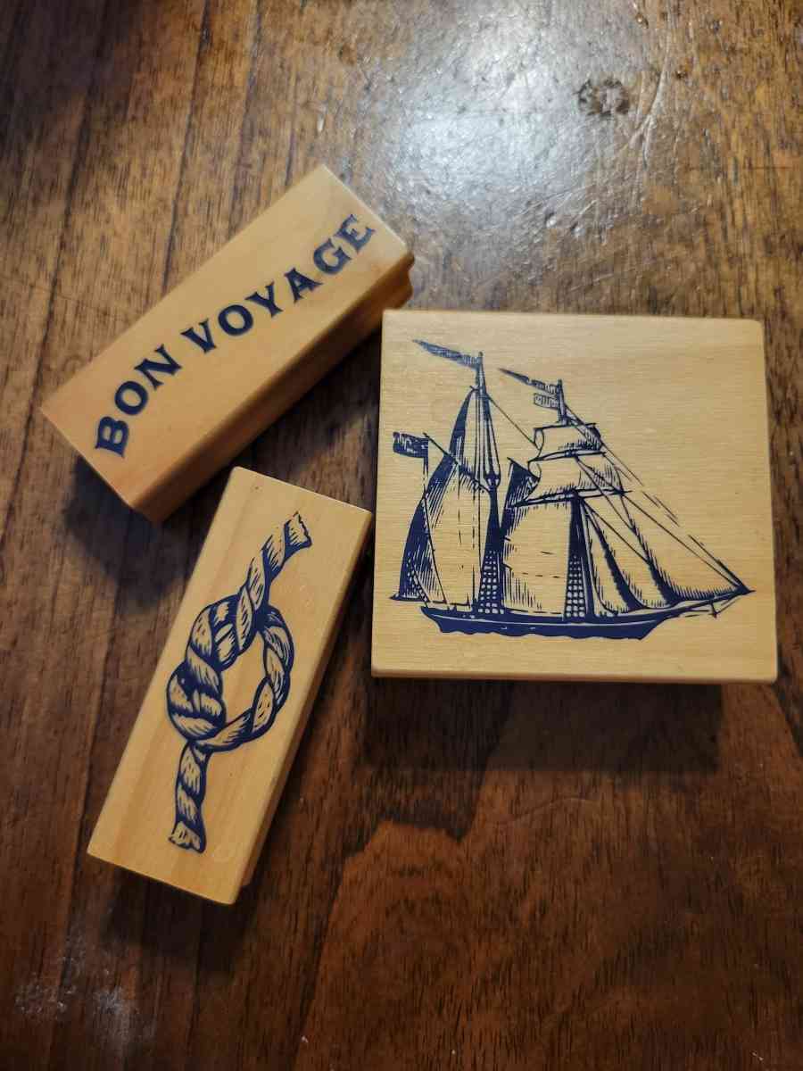 Ocean theme rubber stamps - Saint Petersburg, Florida - FleaMarketBay