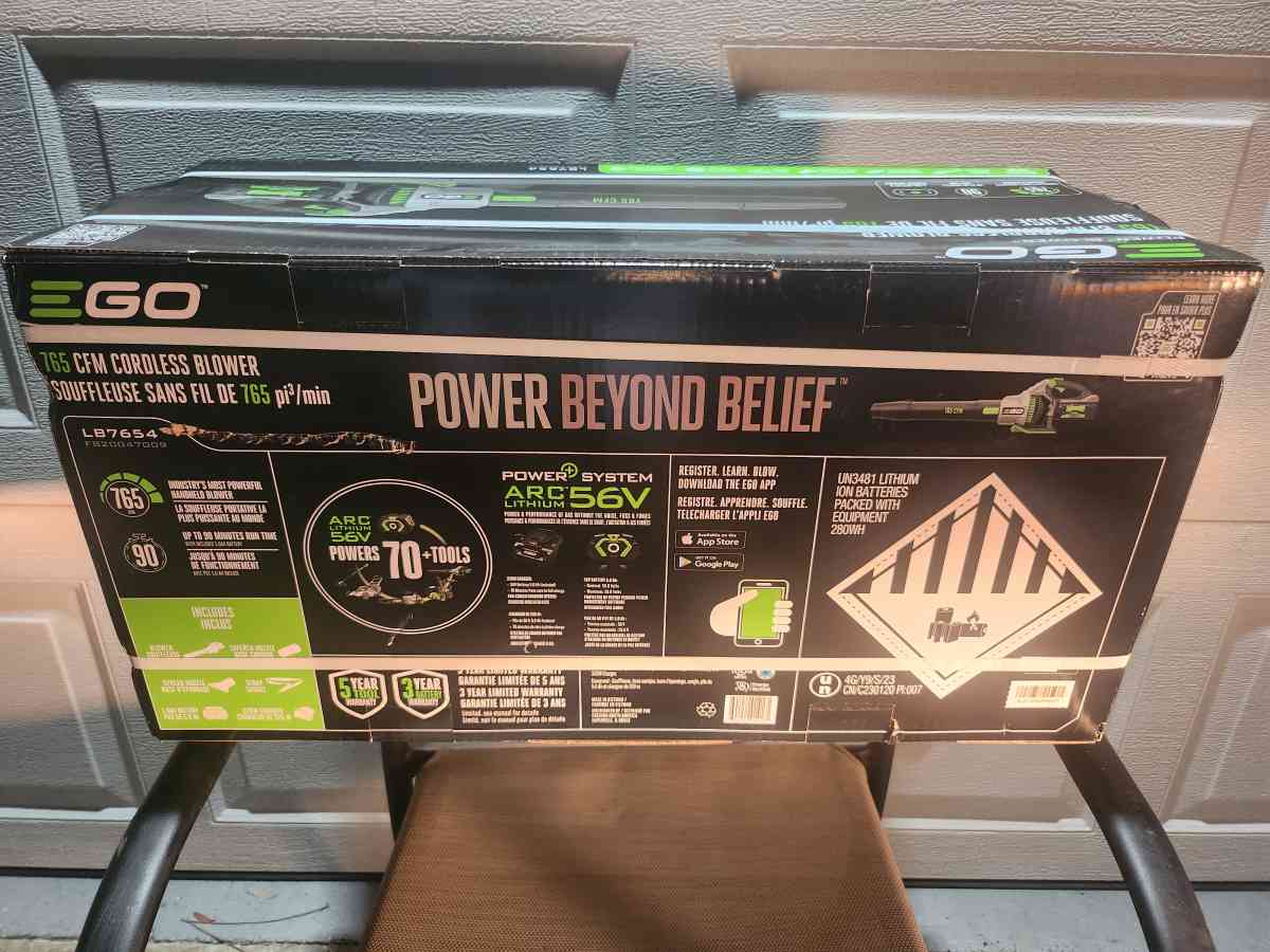 EGO 56v 765 CFM Cordless Blower Kit - Homosassa, Florida - FleaMarketBay