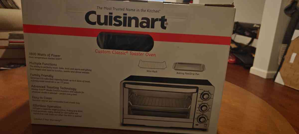 Cuisinart Custom Classic Toaster Oven  Model TOB40N  New - Wayne, New Jersey - FleaMarketBay