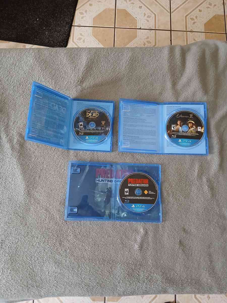 6 PlayStation 4 Games for PlayStation 4 - North Hollywood, California - FleaMarketBay