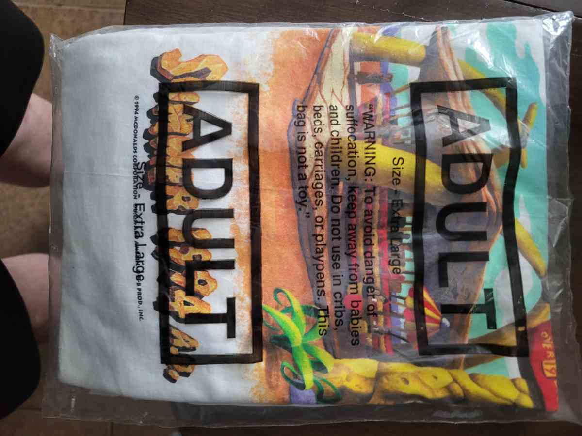 original 1994 RocDonalds XL t shirt