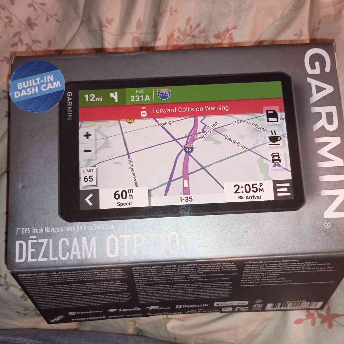 Garmin Dezlcam OTR710 - Nehawka, Nebraska