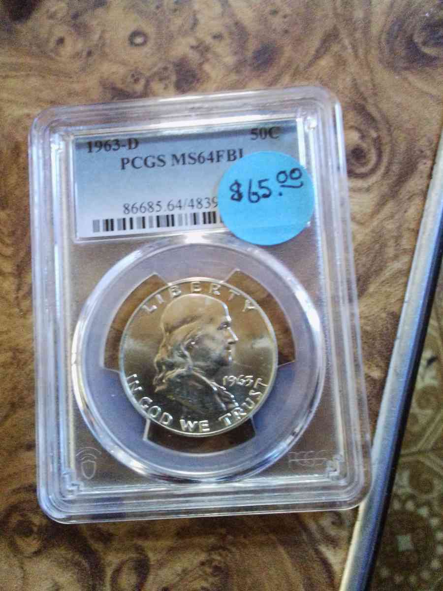 NGC and PCGS Franklins - Newark, California - FleaMarketBay