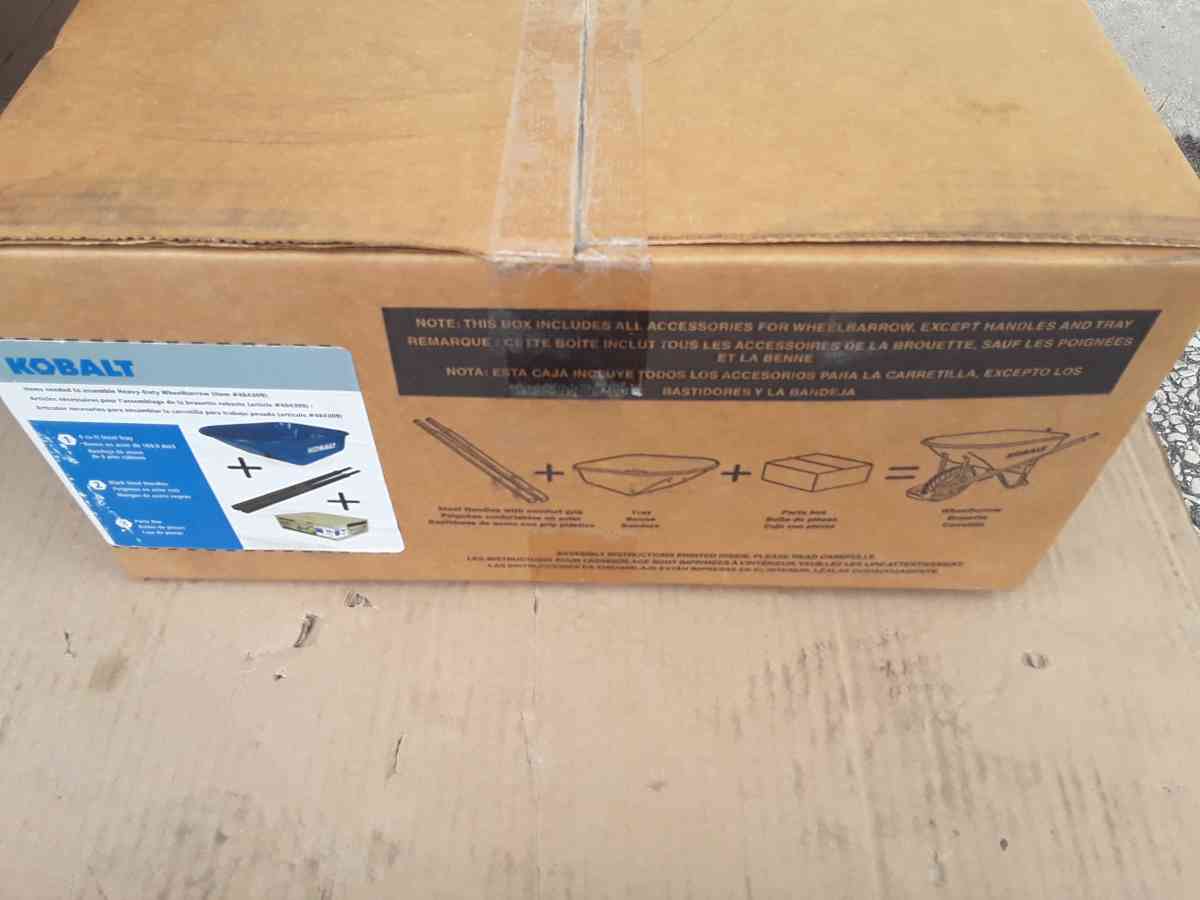 Brand New Cobalt Wheelbarrow All Steel - Williamstown, New Jersey - FleaMarketBay