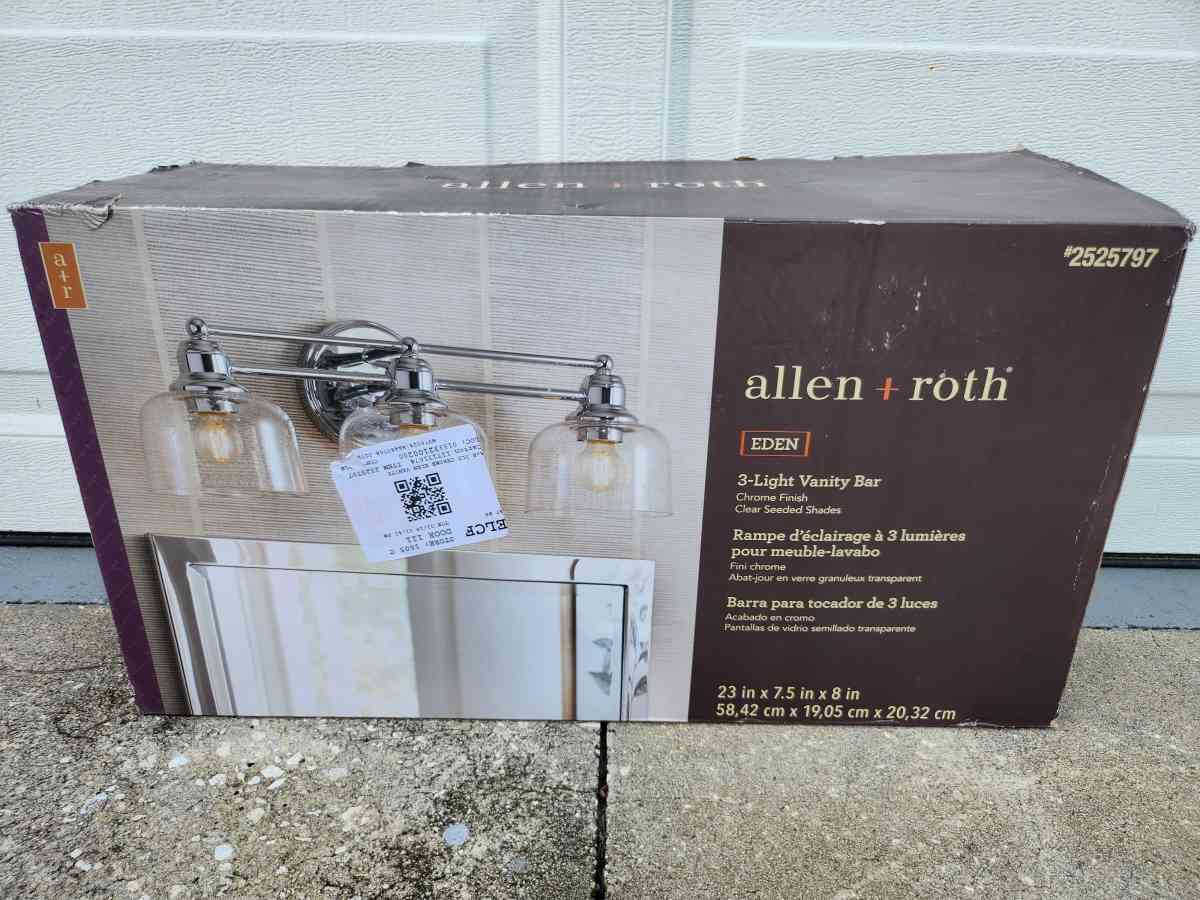 Allen Roth Eden Vanity Light - Homosassa, Florida - FleaMarketBay