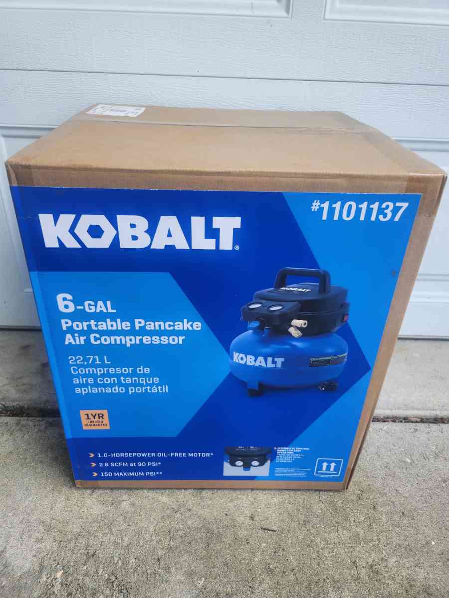 Kobalt Portable Pancake Air Compressor