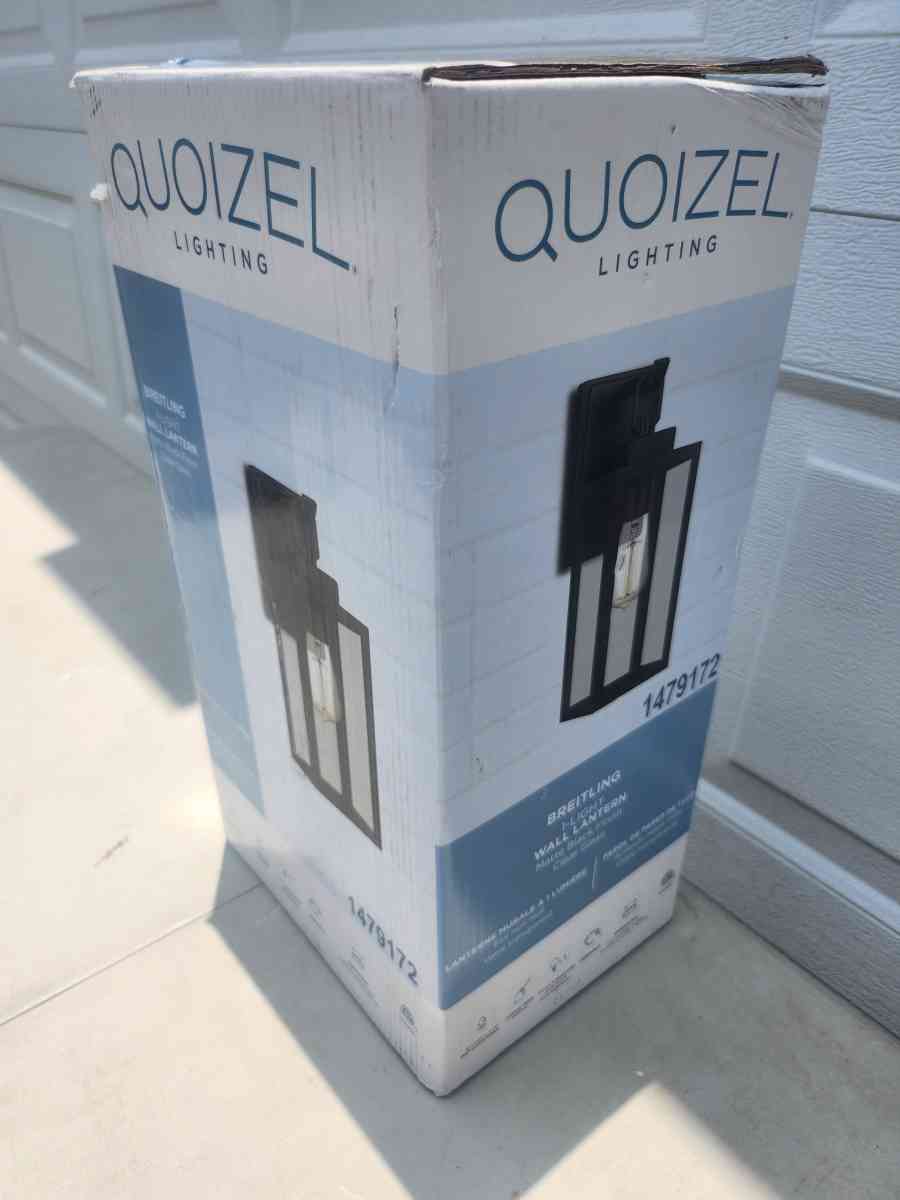 Quoizel Breitling Wall Lantern BRAND NEW - Homosassa, Florida - FleaMarketBay