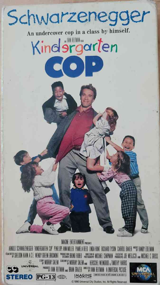 Kindergarten Cop VHS movie cheap - Campbell, California