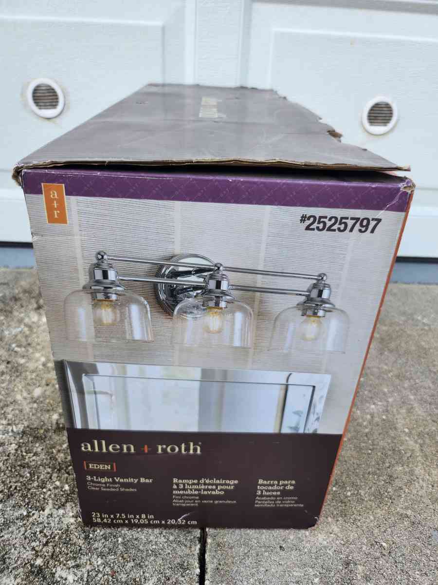 Allen Roth Eden Vanity Light