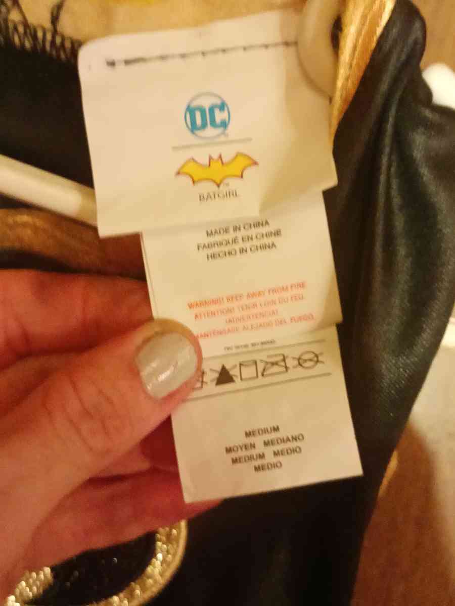 Toddler Girl size medium DC Batman Costume - Leflore, Oklahoma - FleaMarketBay