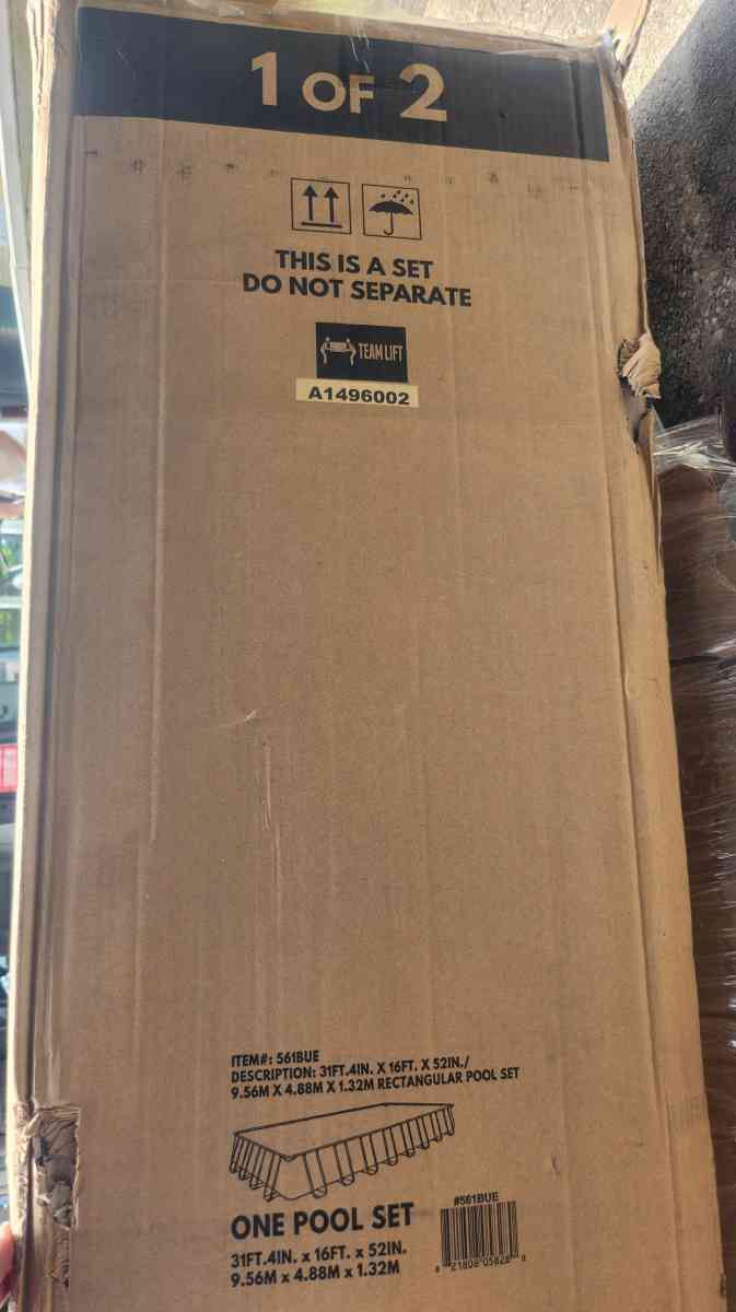 Bestway Power Steel 31ft Metal Frame Pool - Homosassa, Florida - FleaMarketBay