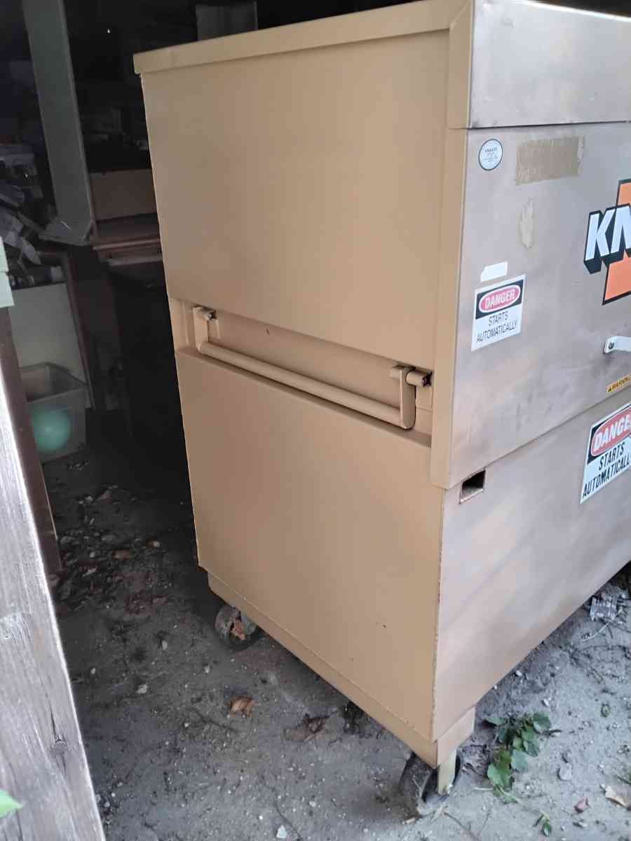 Knaack Gang Box or Job Box HD Caster Wheels OEM Like New - Williamstown, New Jersey - FleaMarketBay