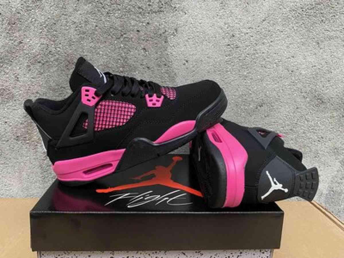 Jordan 4s Pink Thunder Custom - Atlanta, Georgia - FleaMarketBay