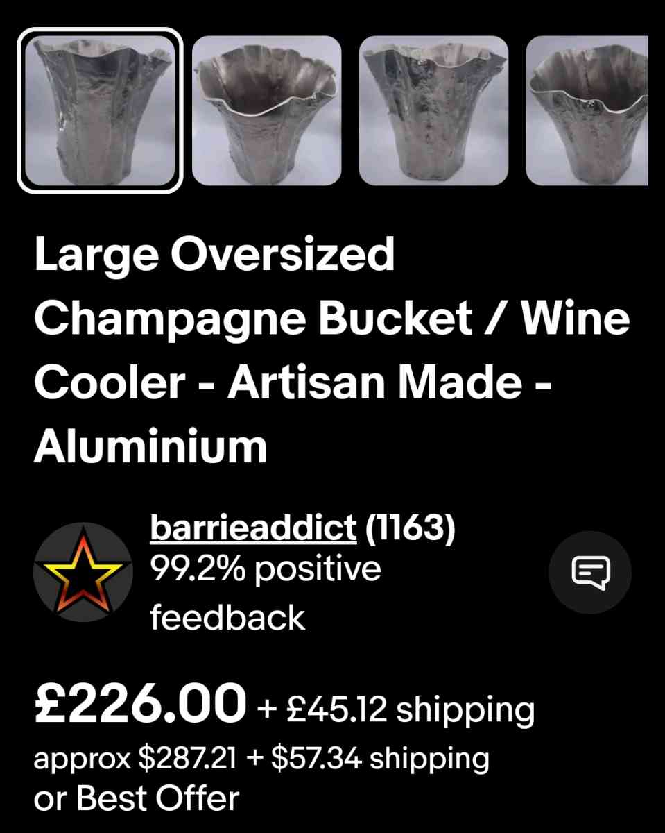 Vintage Metal Tree Trunk Vase or Other Display - San Diego, California - FleaMarketBay