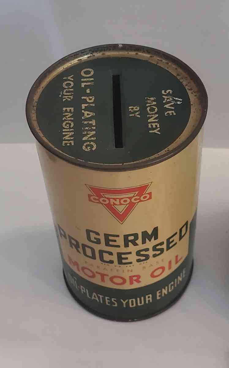 2 Vintage Coin Penny Banks - Fort Worth, Texas - FleaMarketBay