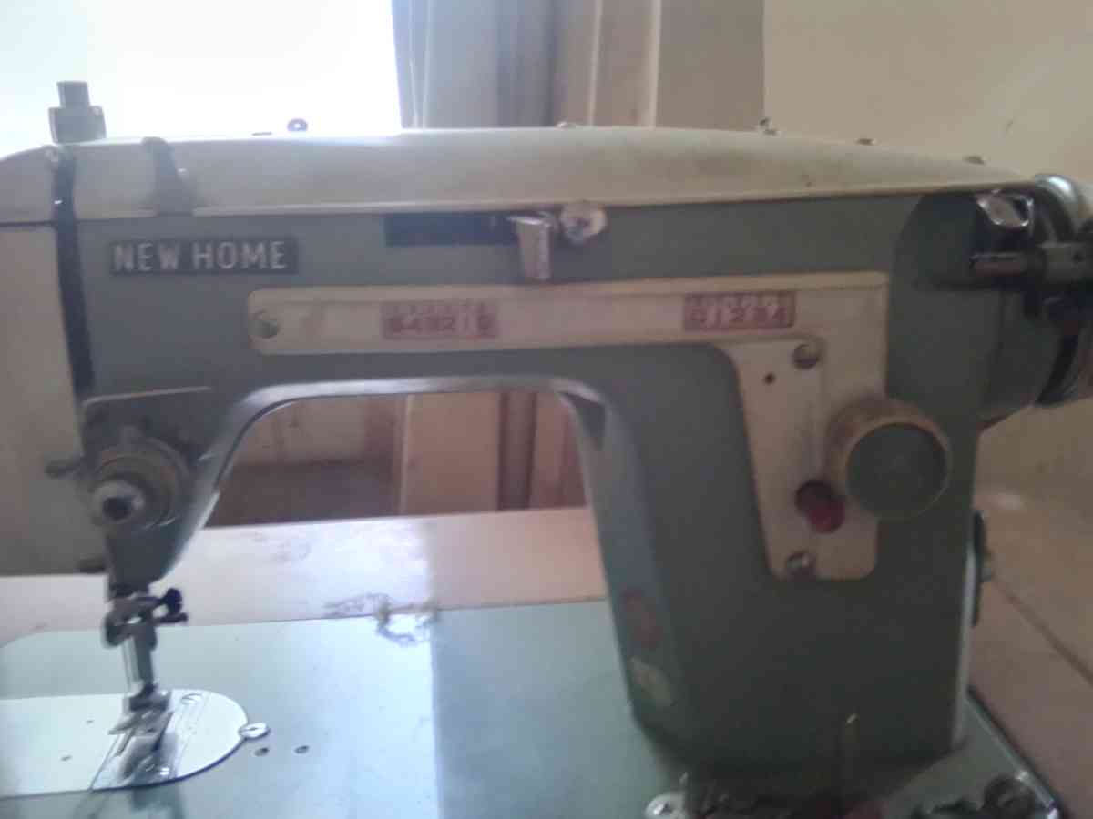 janome sewing machine in cabinet - Easton, Pennsylvania - FleaMarketBay