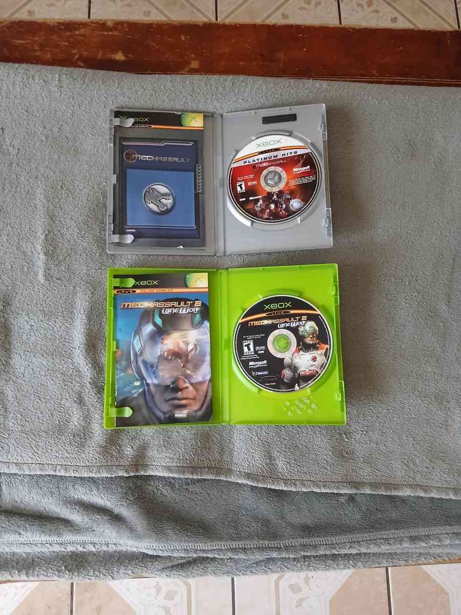 2 MechAssault Games for Xbox - North Hollywood, California - FleaMarketBay