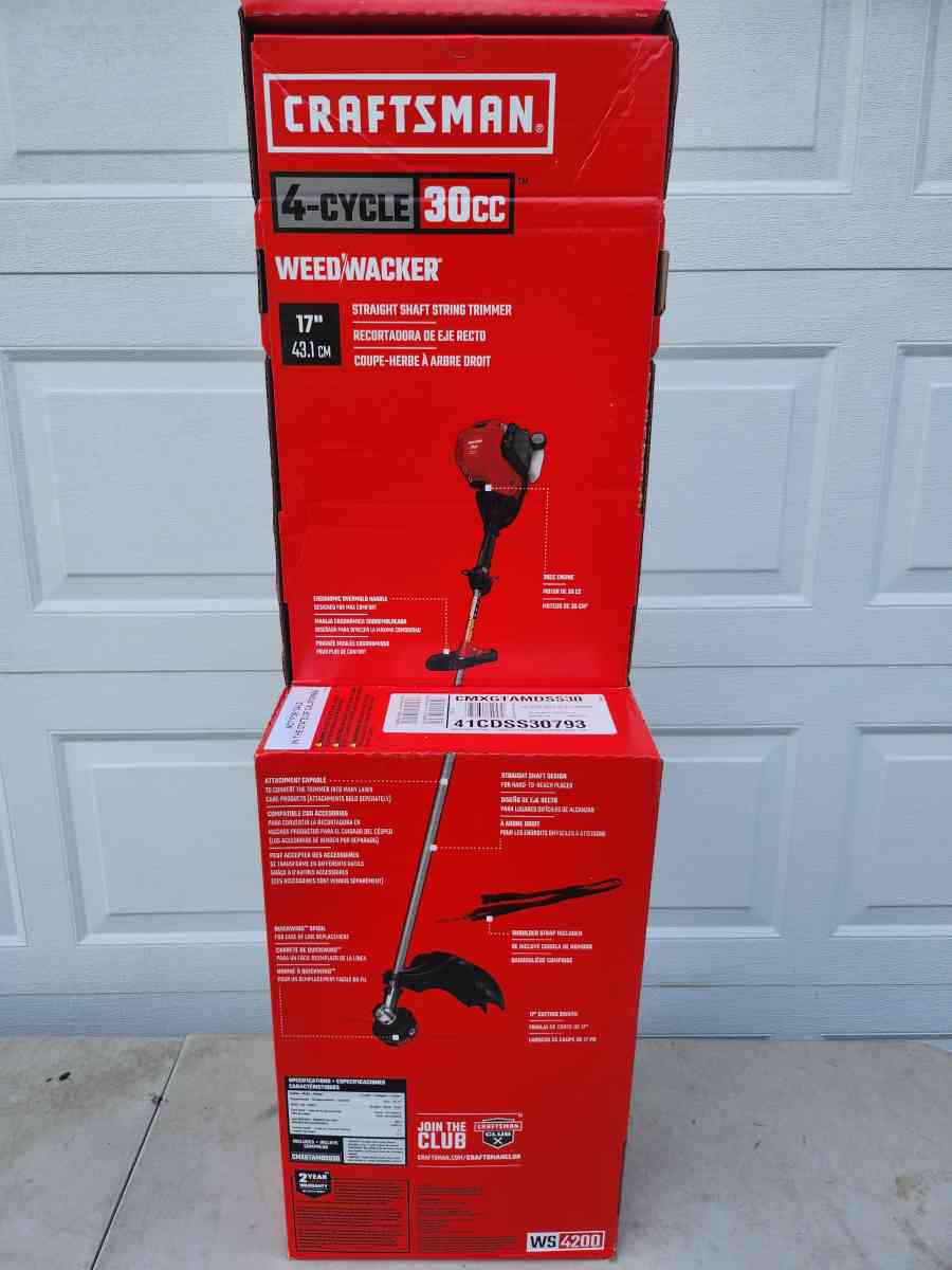 Craftsman WS4200 Weed Trimmer BRAND NEW - Homosassa, Florida - FleaMarketBay