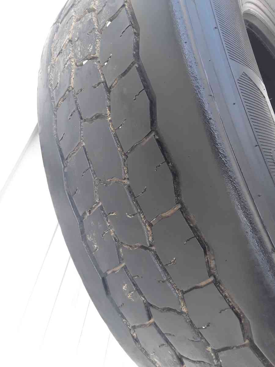 Low Pro Drive Truck Tire 295 75R 22 5 Cooper Tire Like New - Williamstown, New Jersey - FleaMarketBay