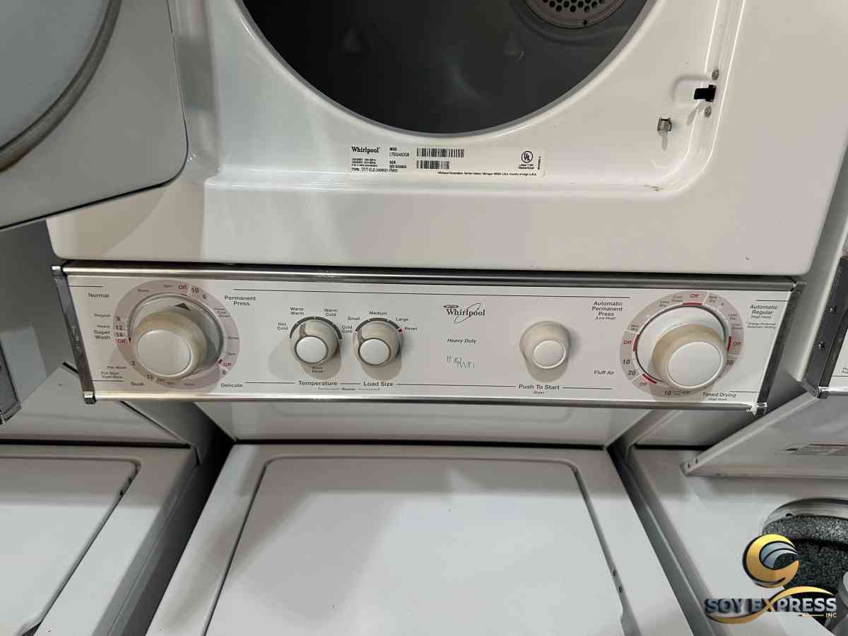 Whirlpool combo 24W washer and dryer electric - Miami, Florida - FleaMarketBay