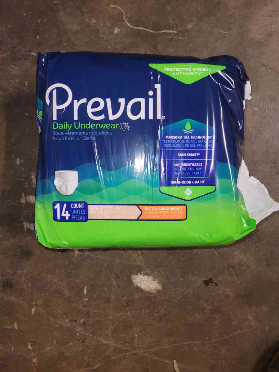 prevail adult pull ups - Fort Worth, Texas - FleaMarketBay