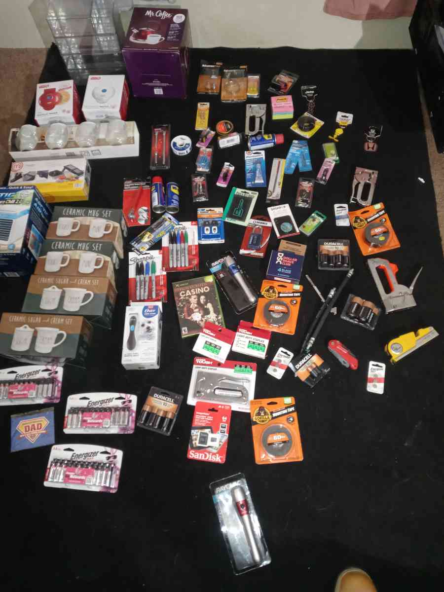 every item brand new never open