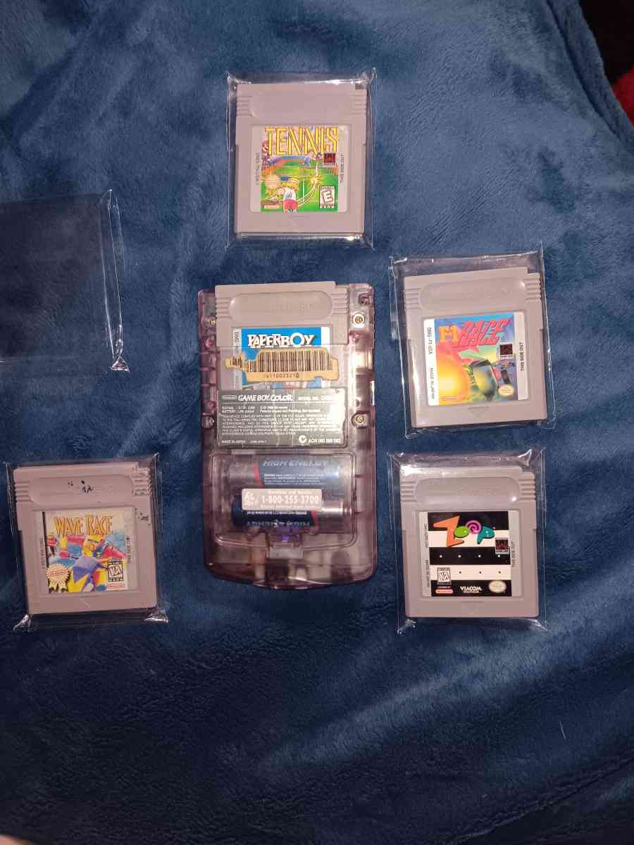 gamboy color with games - Lincolnton, North Carolina - FleaMarketBay