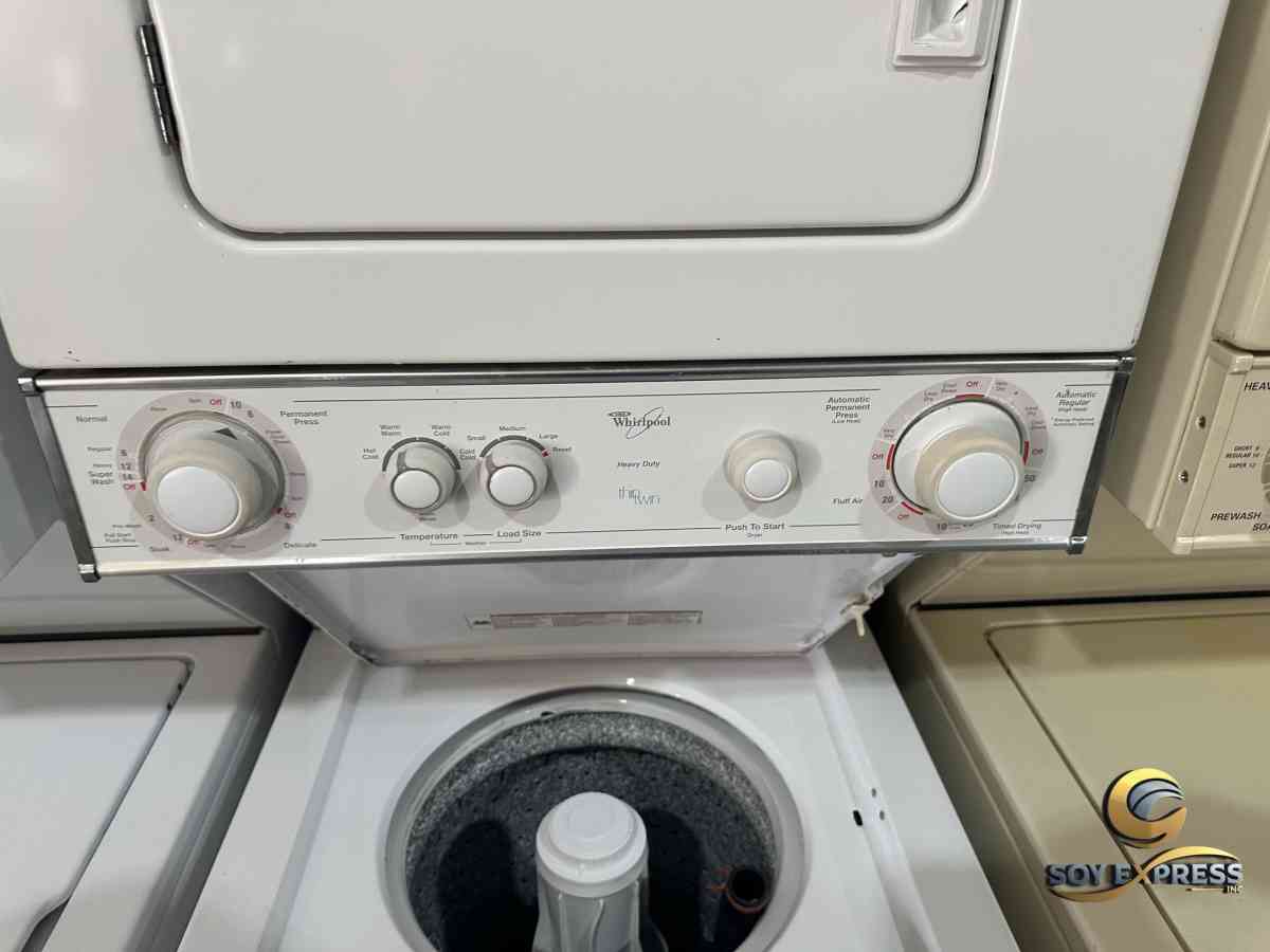 Whirlpool combo 24W washer and dryer stackable - Miami, Florida - FleaMarketBay