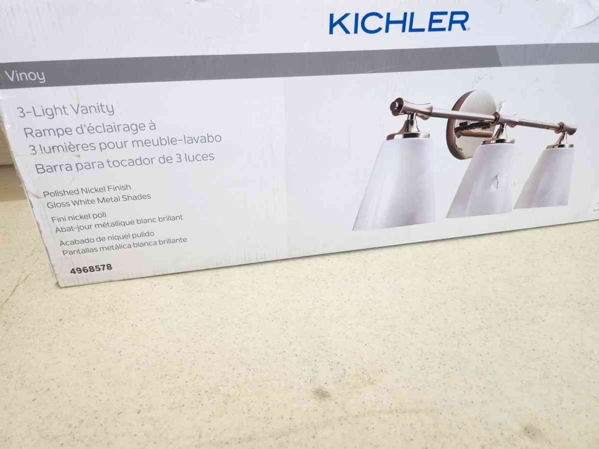 Kichler Vinoy Vanity Light BRAND NEW