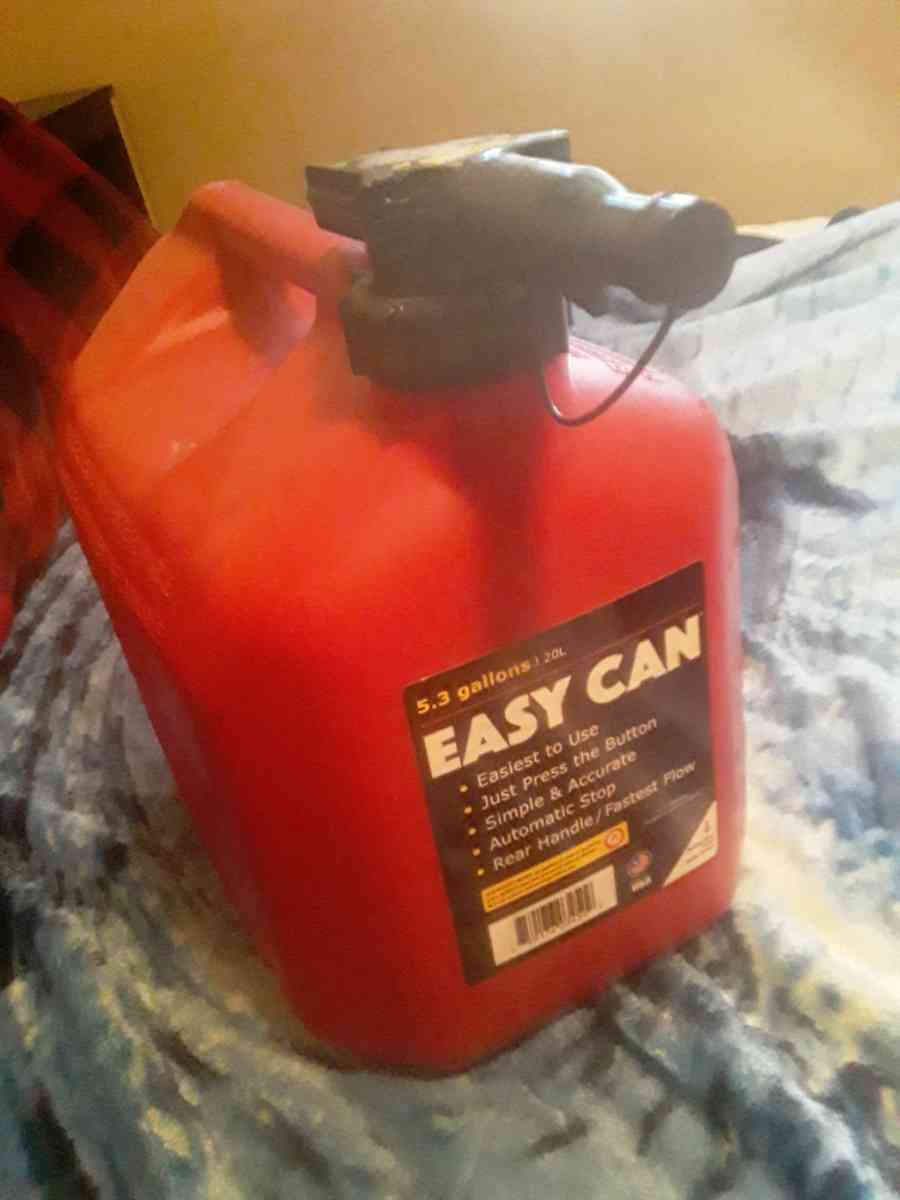 gasoline container