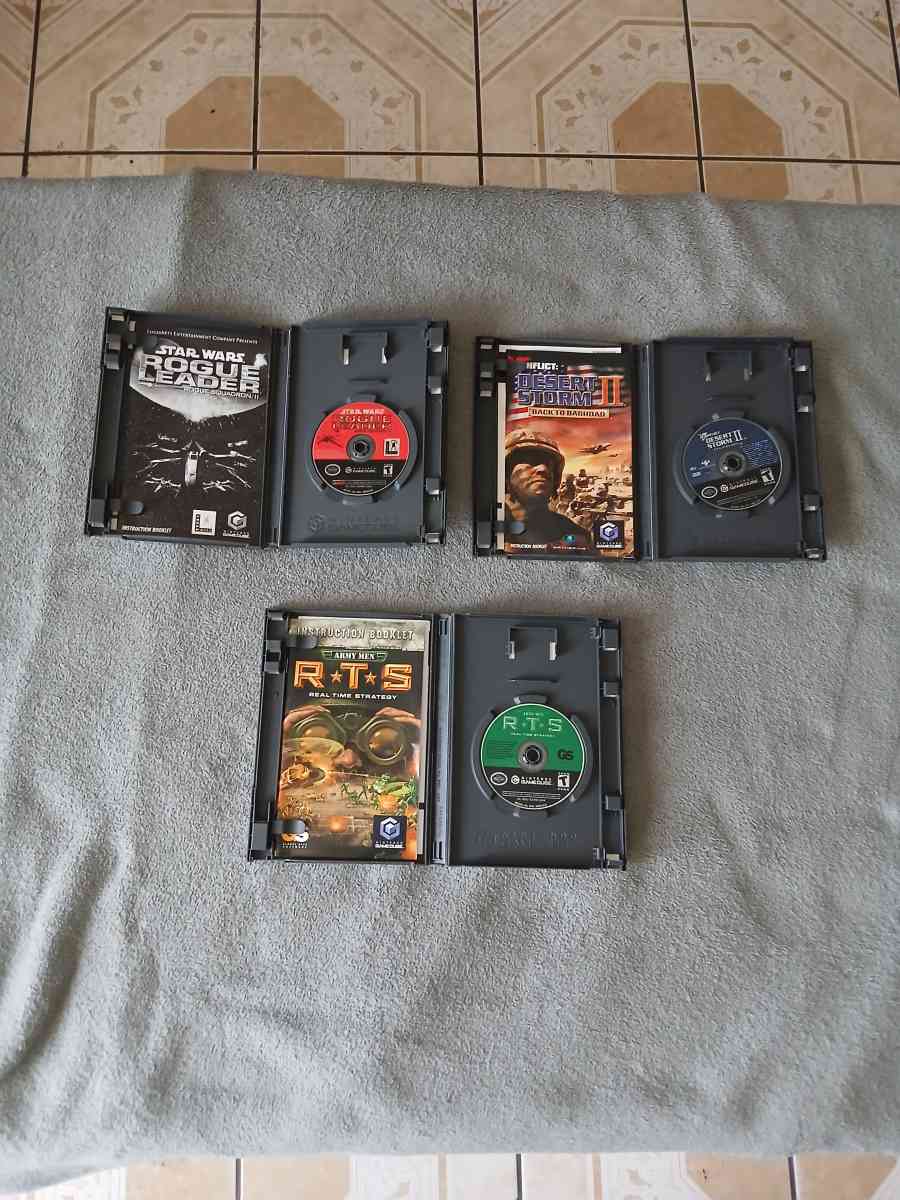 3 Nintendo GameCube Games for Nintendo GameCube - North Hollywood, California - FleaMarketBay