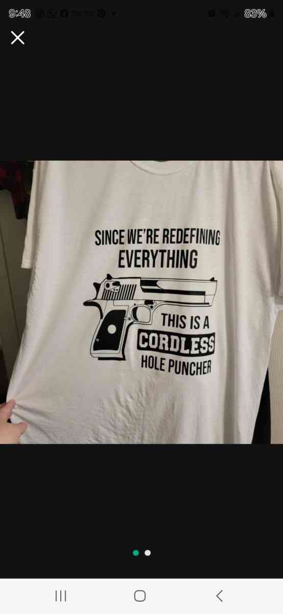 Mens Diy TShirt Xl I Made new - Anderson, California - FleaMarketBay