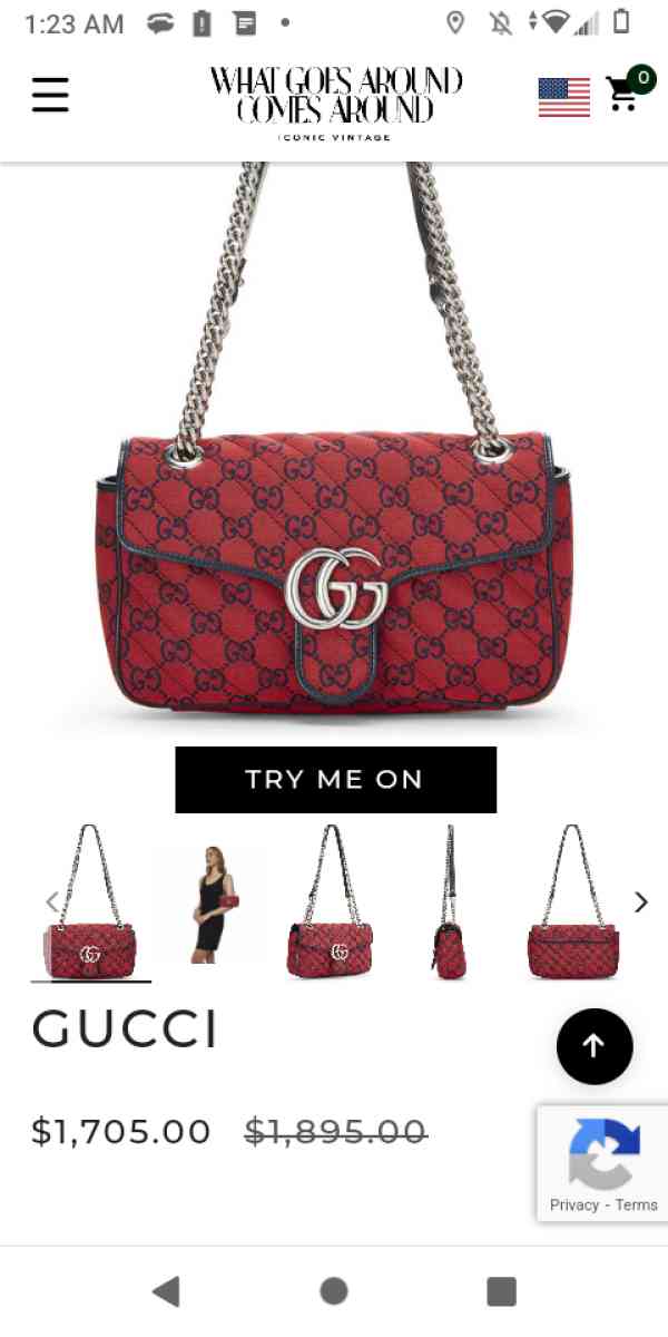 Gucci hand bag - Belleville, Illinois - FleaMarketBay
