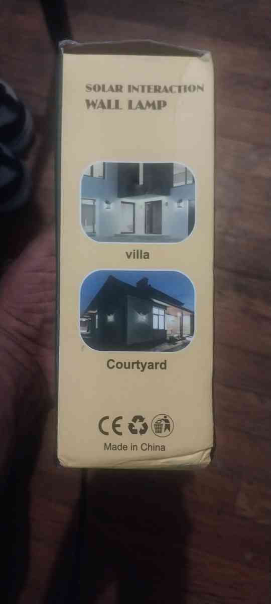 solar interaction wall lamp - Philadelphia, Pennsylvania - FleaMarketBay