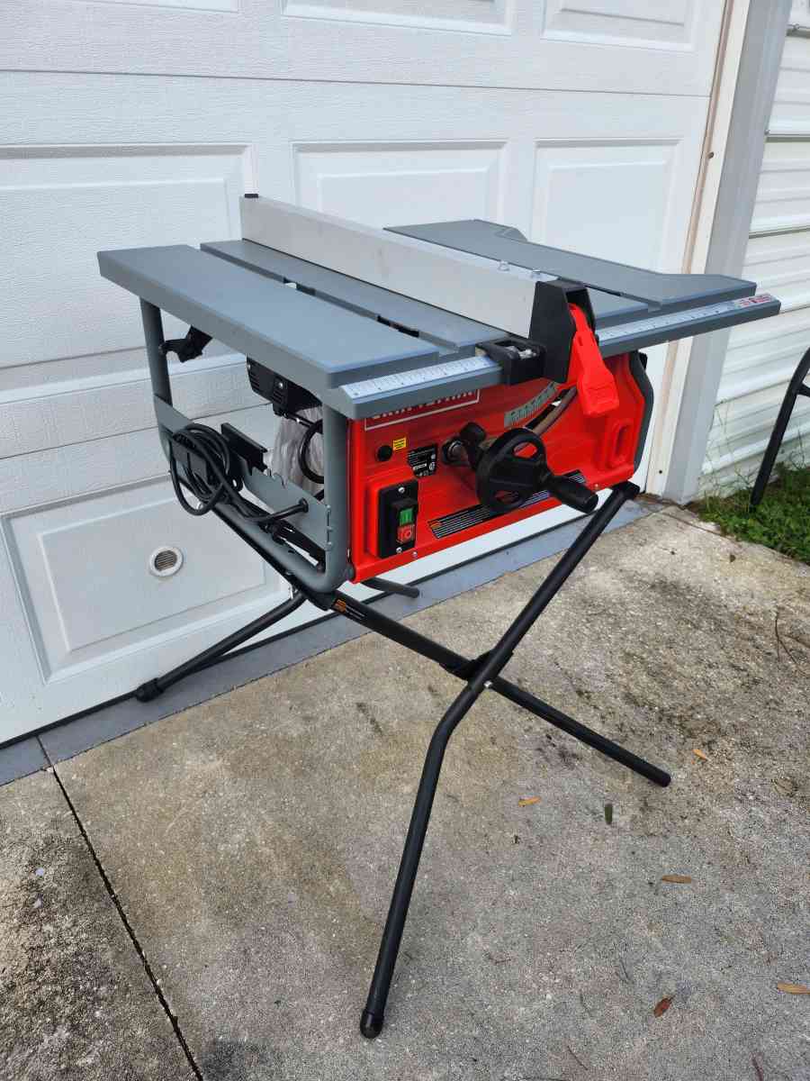 Craftsman Portable Table Saw with Stand - Homosassa, Florida - FleaMarketBay
