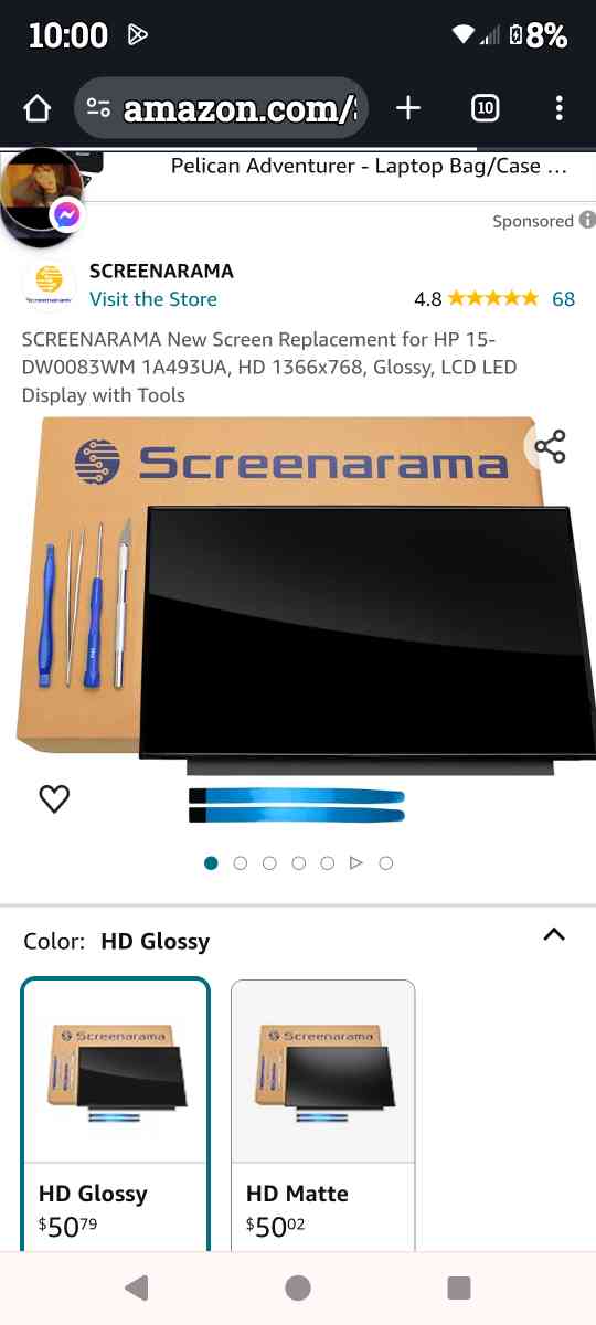 hp laptop need screen replaced - Anderson, Indiana - FleaMarketBay