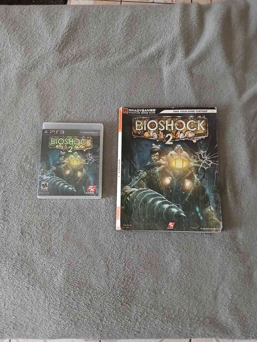 BioShock 2 with Official Strategy Guide Magazine PS3