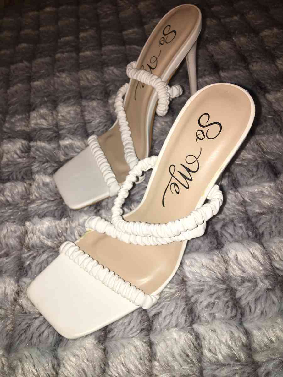 white heels