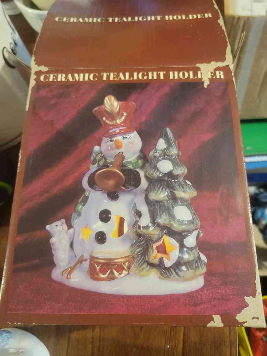 christmas  candle holder - Saint Petersburg, Florida - FleaMarketBay