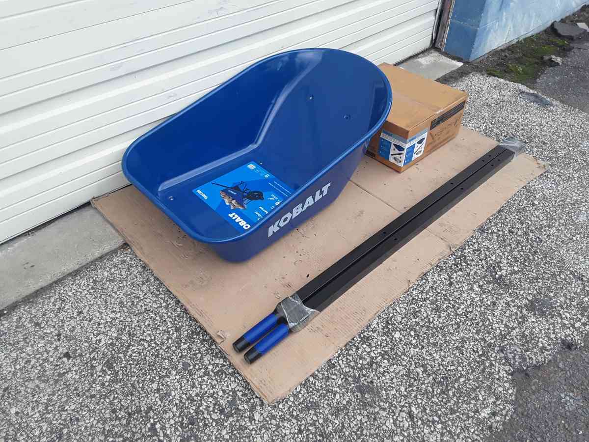 Brand New Cobalt Wheelbarrow All Steel - Williamstown, New Jersey - FleaMarketBay