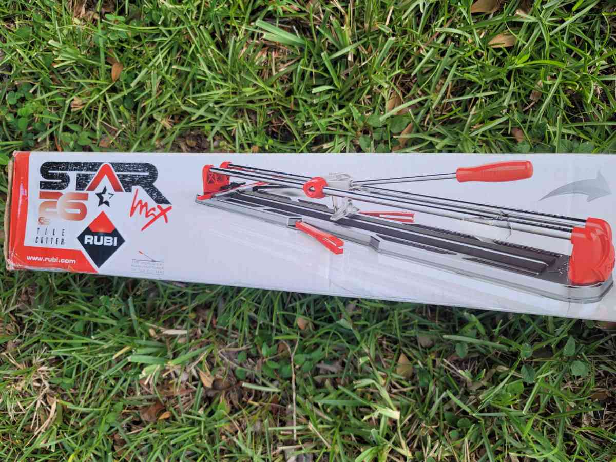 Rubi 26 Inch Star Max Tile Cutter - Homosassa, Florida - FleaMarketBay