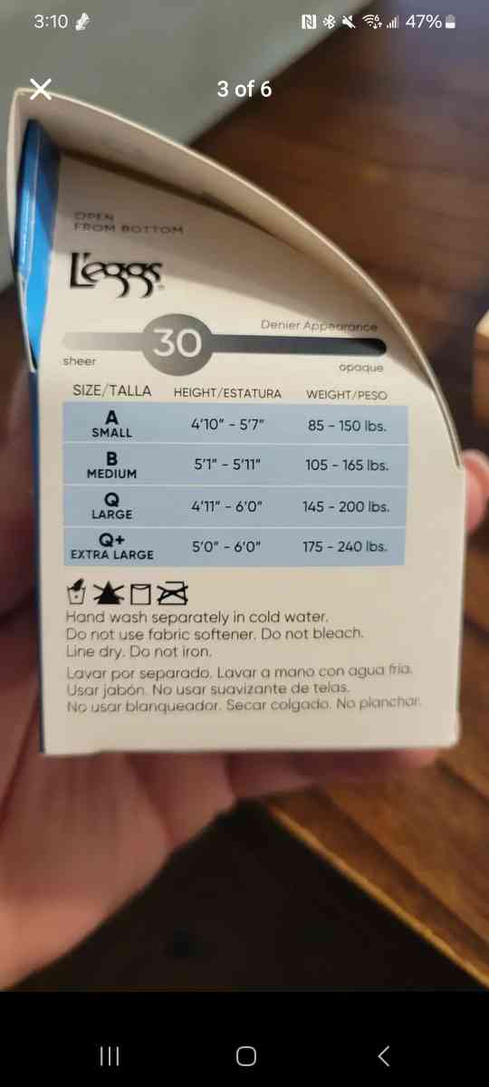 Black large tights - Saint Petersburg, Florida - FleaMarketBay