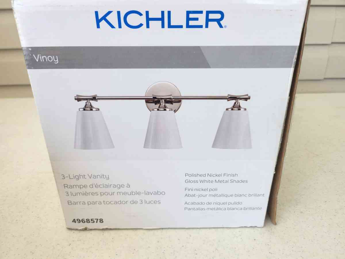 Kichler Vinoy Vanity Light BRAND NEW - Homosassa, Florida - FleaMarketBay