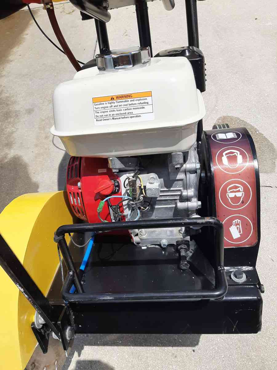 STARK USA 55 HP Concrete CutOff Walk Behind Saw Powered By H - Fort Myers, Florida - FleaMarketBay