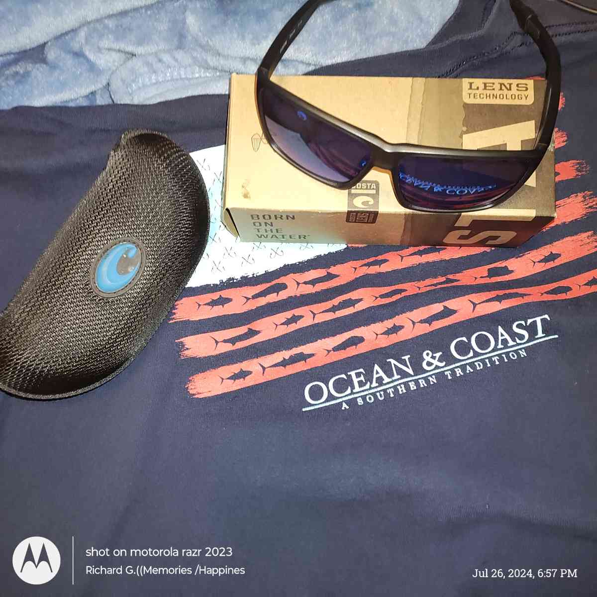 Costa Blue mirror tent Sunglasses 2024 New - Chattanooga, Tennessee - FleaMarketBay