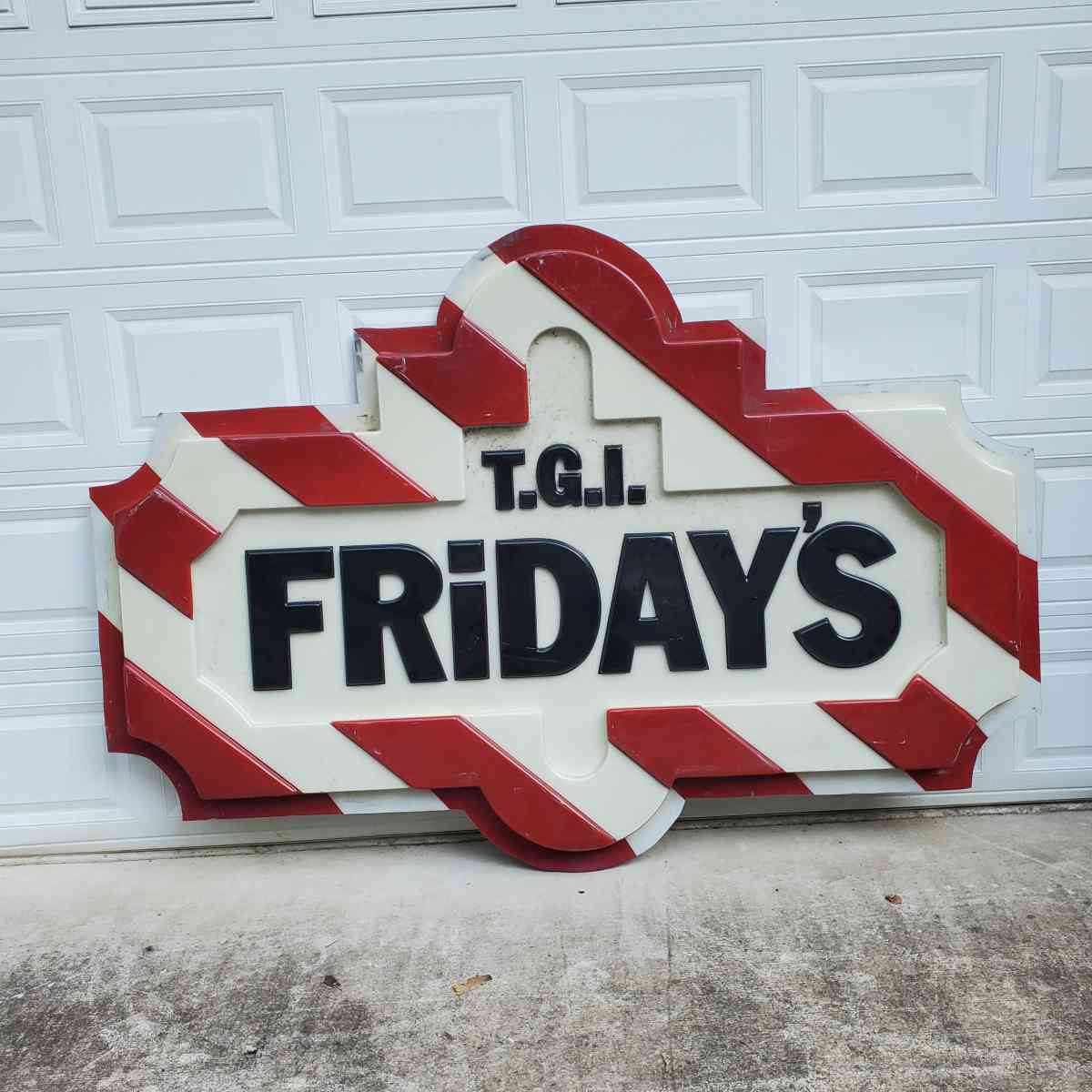 TGI Fridays Plastic Molded Sign  95 x 65  RRR Signs