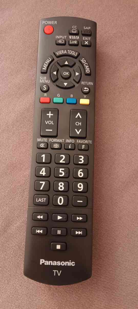 Panasonic remote control tv - Panorama City, California